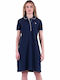 Isabel Summer Mini Dress Navy Blue