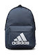 Adidas Classic Big Logo Υφασμάτινο Σακίδιο Πλάτης Navy Μπλε 27.5lt