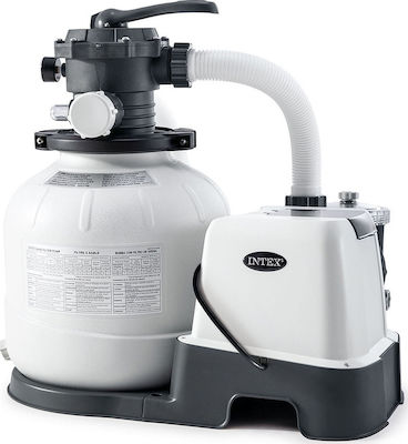 Intex Pool Water Pump Filter Single-Phase 0.3hp with Maximum Supply 6000lt/h