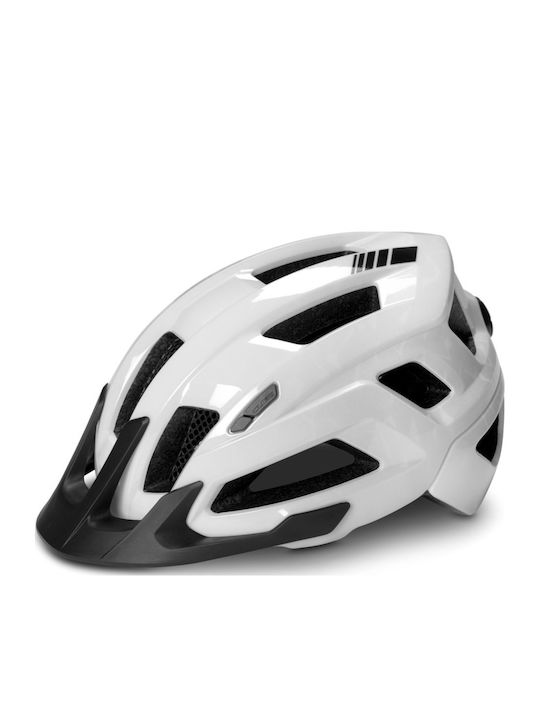 CUBE Steep Art Bicycle Helmet Mountain White
