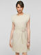 S.Oliver Summer Mini Dress Beige