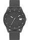 CAT Insignia Men's Watch 43mm Battery with Black Rubber Strap
