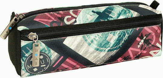 Maui & Sons Bmu Breeze Pencil Case Barrel with 2 Compartments Multicolored