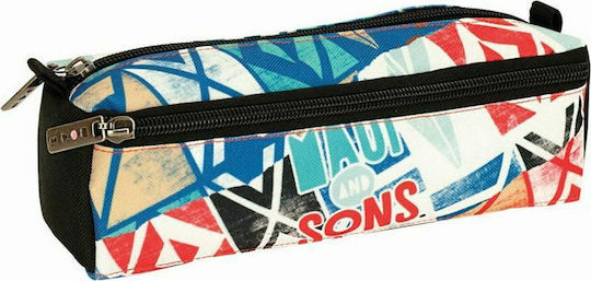 Maui & Sons Bmu Batik Κασετίνα Βαρελάκι Πολύχρωμη