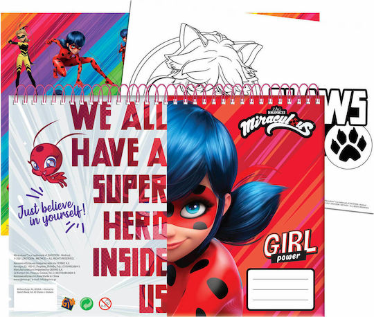 Gim Drawing Pad Ladybug 1pcs