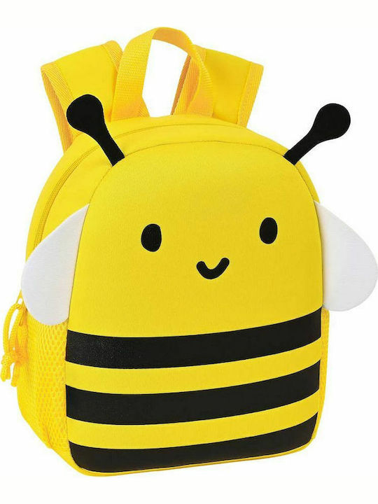 Safta BEE Schulranzen Rucksack Kindergarten in Gelb Farbe 9Es