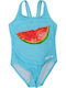 Joyce Watermelon Kids Swimwear One-Piece Light Blue