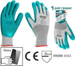 Total Gloves for Work Green Latex Anticope