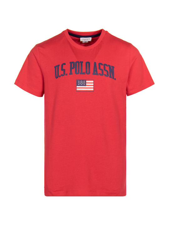U.S. Polo Assn. Kids' T-shirt Red