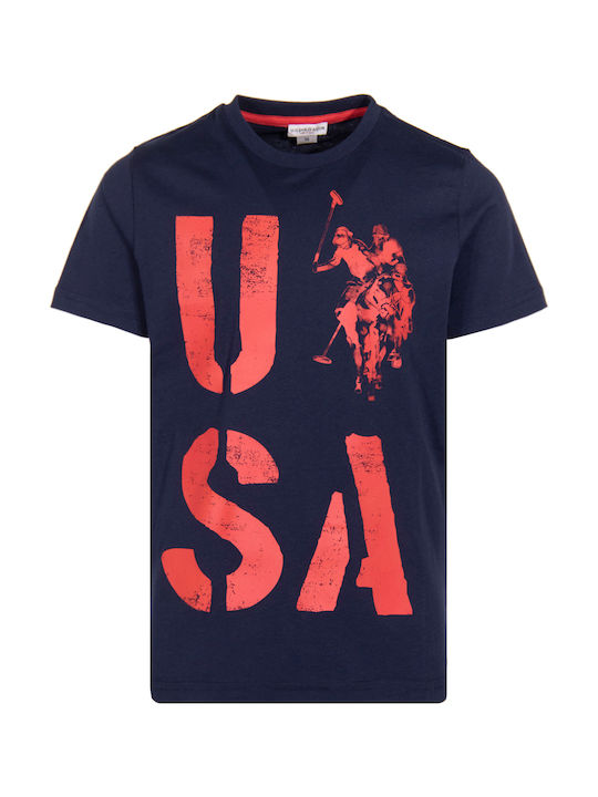 U.S. Polo Assn. Kids' T-shirt Navy Blue