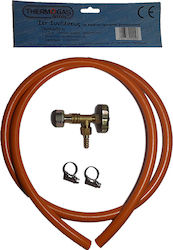 Thermogas Σετ Ρυθμιστής με Λάστιχο Υψηλής Πίεσης Thermogas Σετ Ρυθμιστής με Λάστιχο Υψηλής Πίεσης