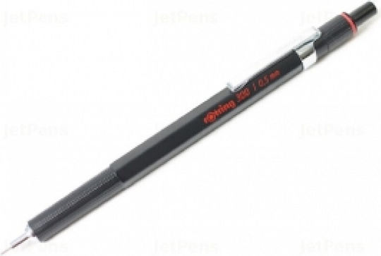 Rotring 300 Mechanical Pencil for Drawing Plastic 1pcs Black