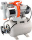 Nakayama NP2115 Single Stage Single Phase Water Pressure Pump with 24 Litre Container 1100W