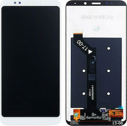 Οθόνη LCD mit Touchscreen für Redmi 5 Plus (Weiß)