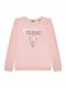 Guess Kids Fleece Sweatshirt Pink