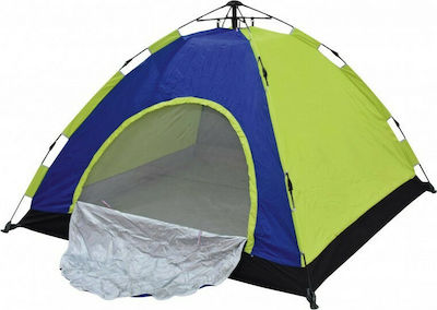 Colorlife Automatisch Sommer Campingzelt Iglu für 4 Personen 200x200x150cm