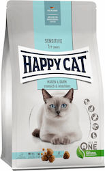 Happy Cat Sensitive Stomach & Intestines Hrană Uscată pentru Pisici Adulte cu Sistem Gastrointestinal Sensibil cu Orez 1.3kg