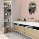 Ravenna Macassar Kitchen Wall / Bathroom Matte ...