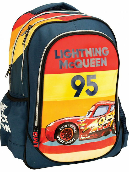 Gim Cars Race Schulranzen Rucksack Grundschule, Grundschule Mehrfarbig 27Es