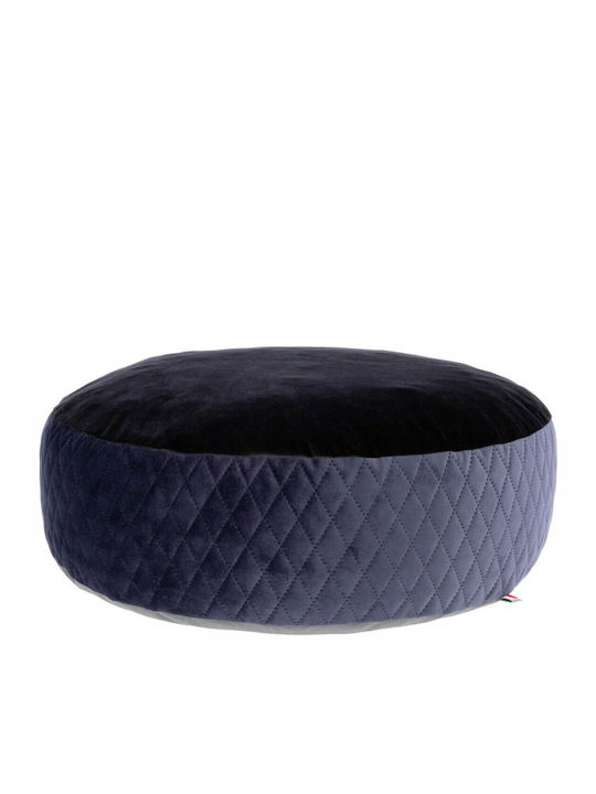 Kerbl Pouf Poof Dog Bed Blue 60x60cm