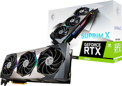 MSI GeForce RTX 3070 8GB GDDR6 Suprim X LHR Graphics Card