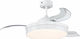 Westinghouse Tori Ceiling Fan 106.6cm with Light Fixture White