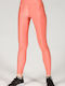 GSA Glow 7/8 17-27089-48 Women's Cropped Training Legging Shiny & High Waisted Orange