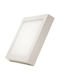 Eurolamp Τετράγωνο Εξωτερικό LED Panel 24W με Ψυχρό Λευκό Φως 6500K 22.5x22.5εκ.
