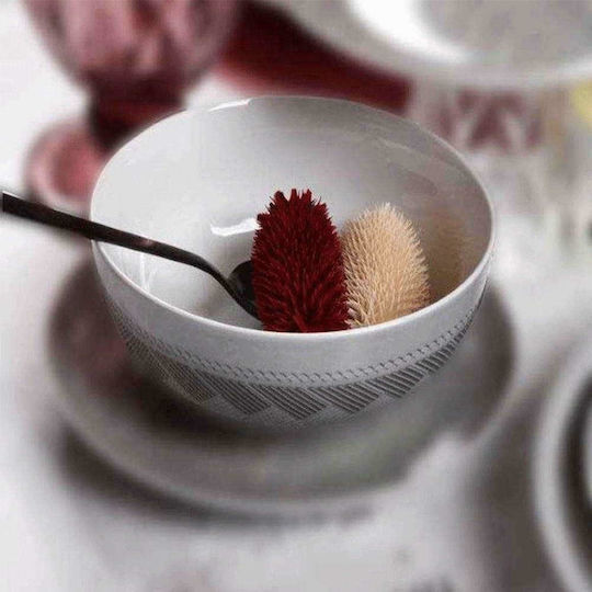 Cryspo Trio Plaza Cereal Serving Bowl Round made of Porcelain White with Diameter 16cm