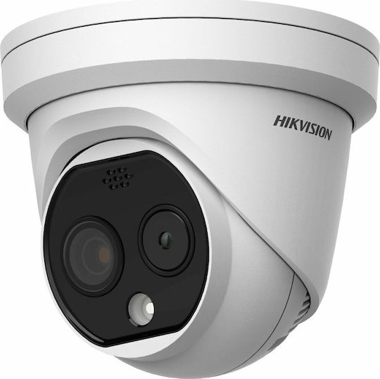 Hikvision DS-2TD1217-3/PA IP Termică Cameră de Supraveghere Full HD+ 4MP Rezistentă la apă cu Lentilă 4mm
