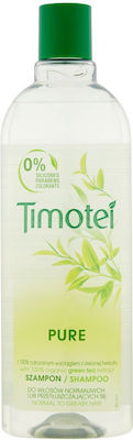 Timotei Pure Shampoos Wiederaufbau/Ernährung für Alle Haartypen 1x400ml