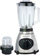 Sokany Blender With Glass Jug 1.5 L 400W Gray SK-148S