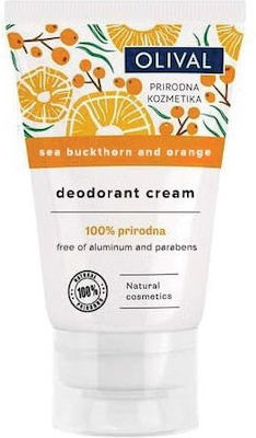 Olival Sea Buckthorn And Orange Deodorant Cream 50ml