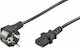 ATC IEC C13 - Schuko Cable 1.5m Μαύρο 06.002.0005