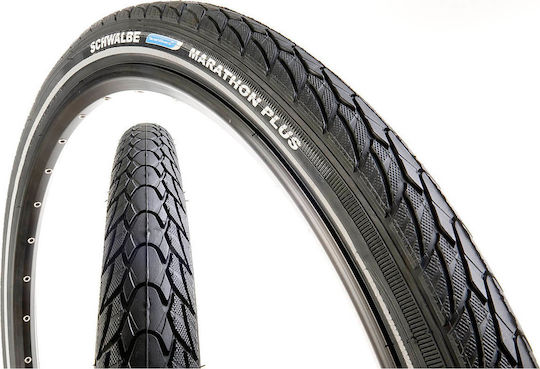 Schwalbe Гума за велосипед Планина и Град Marathon Plus 26x1.75 26" x 1.75" С тел