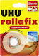 UHU Βάση με Σελοτέιπ Rollafix 19mm x 33m 19mm x 33m Διάφανο
