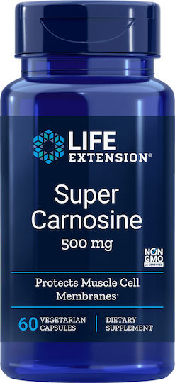 Life Extension Super Carnosine 500mg 60 Kräuterkapseln