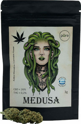 Royal Hemp Pure Medusa Cannabis Flower CBD 26% 3gr