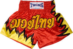 Twins Special Men's Kick/Thai Boxing Shorts Red