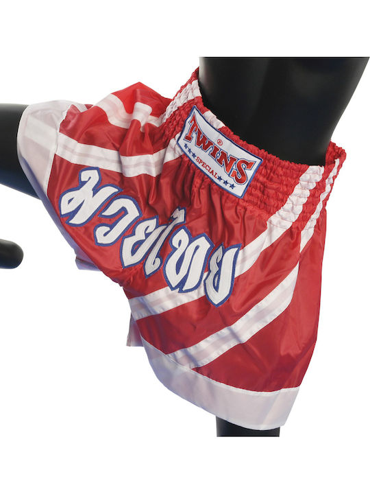 Twins Special Bărbați Shorts Kick/Thai Boxing Roșu