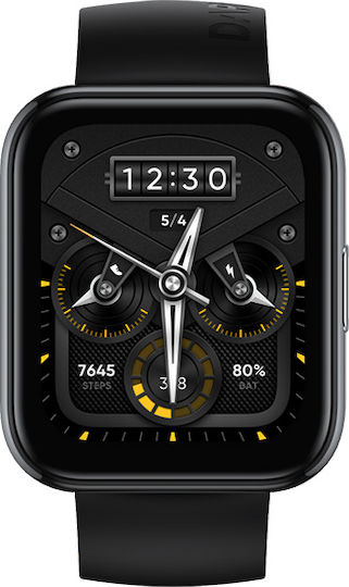 Realme Watch 2 Pro με Παλμογράφο (Μαύρο)