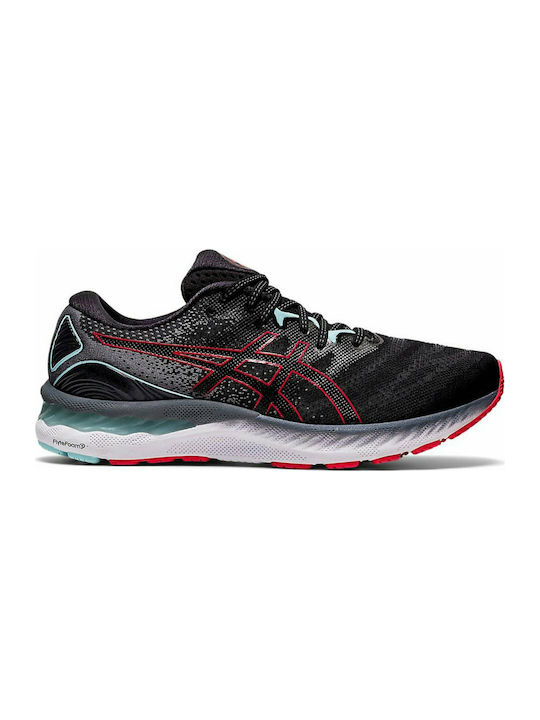 Gel-Nimbus 23 Sport Shoes Running Black / Electric Red