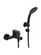 Ideal Standard Cerafine O Mixing Bathtub Shower Faucet Complete Set Black