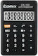 Comix CS-100 Calculator Pocket 8 Digits in Black Color 1pcs