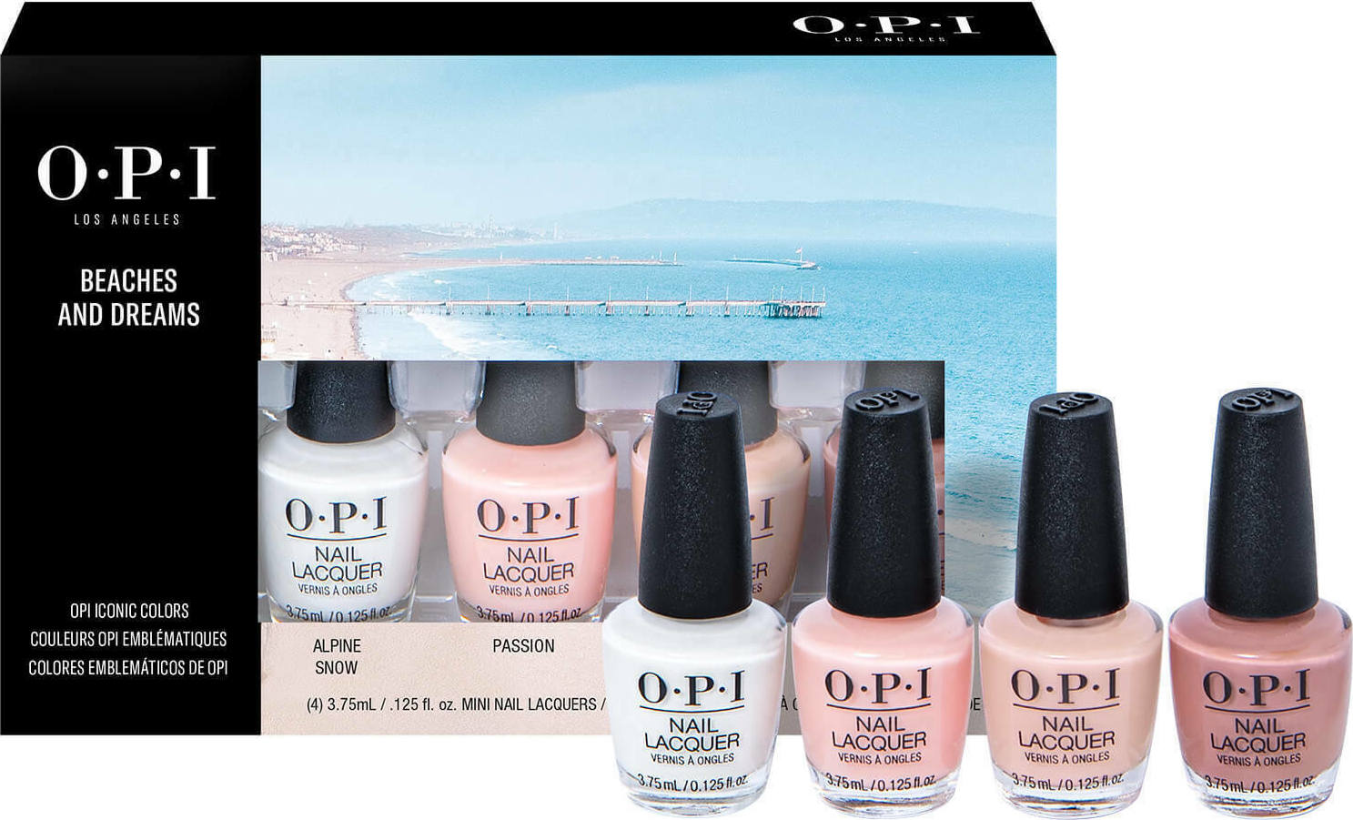 OPI Beach and Dreams Mini Nail Polish Gift Set 4x3.75ml Skroutz.gr