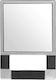 Eurostil Schminkspiegel Hand Silber