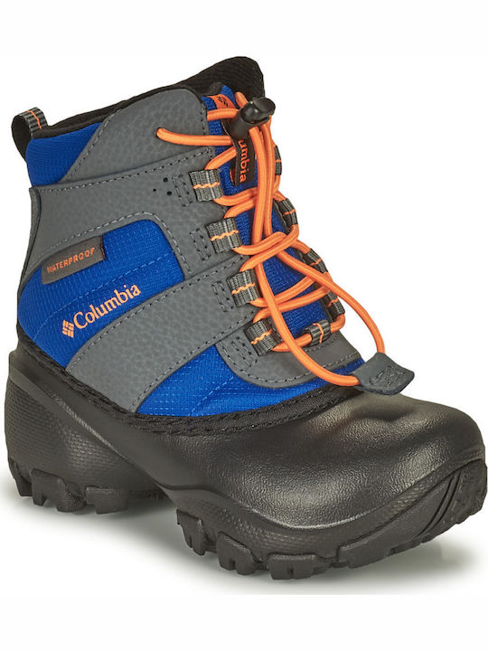 Rope Tow Boot Kinder-Schneestiefel mit Schnürsenkeln Gray