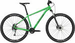 Cannondale Trail 7 29" 2021 Green Mountain Bike with 9 Speeds and Hydraulic Disc Brakes
