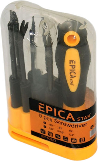 Epica Star Set 9 Șurubelnițe