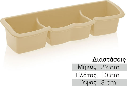 Πλαστικό Σκαφάκι Αποθήκευσης Εργαλείων Π39xΒ10xΥ8εκ.